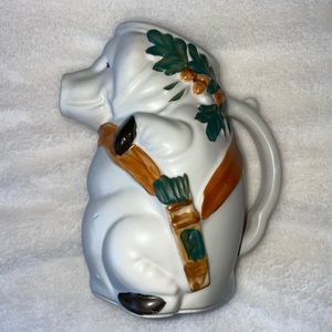 **SIGNED LIMITED EDITION** McCoy pig pitcher 1998